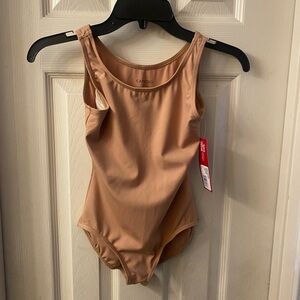 Capezio Classic Girl’s Tan Tank Leotard Light Tan